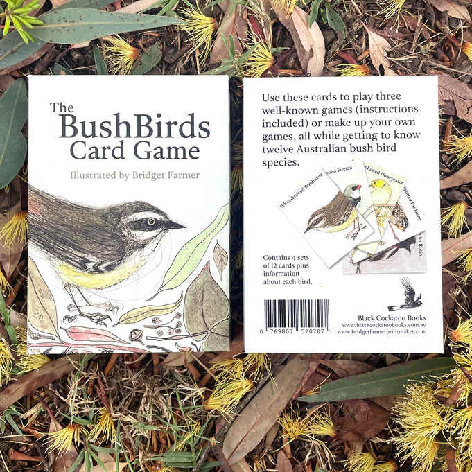 The Bush Birds Card Game by Bridget Farmer