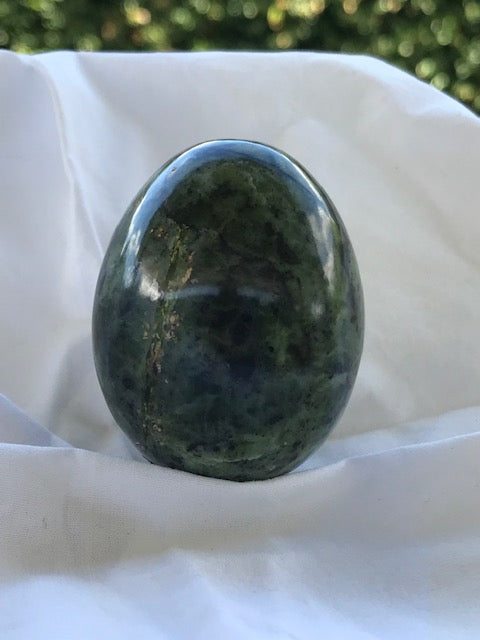 Nephrite Crystal Egg