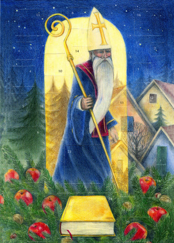 Saint Nicholas Small Advent Calendar illustrated by Sanne Dufft