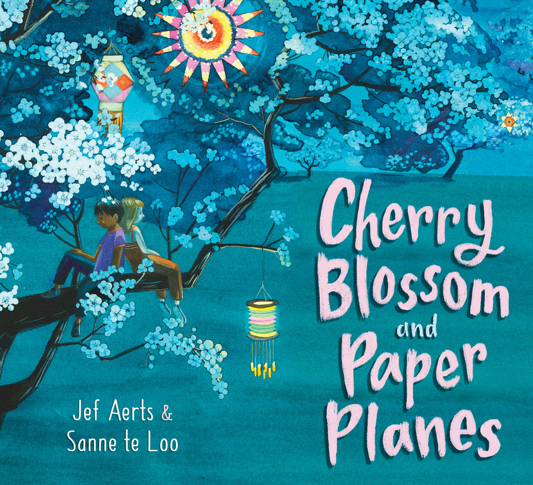 Cherry Blossom and Paper Planes by Jef Aerts